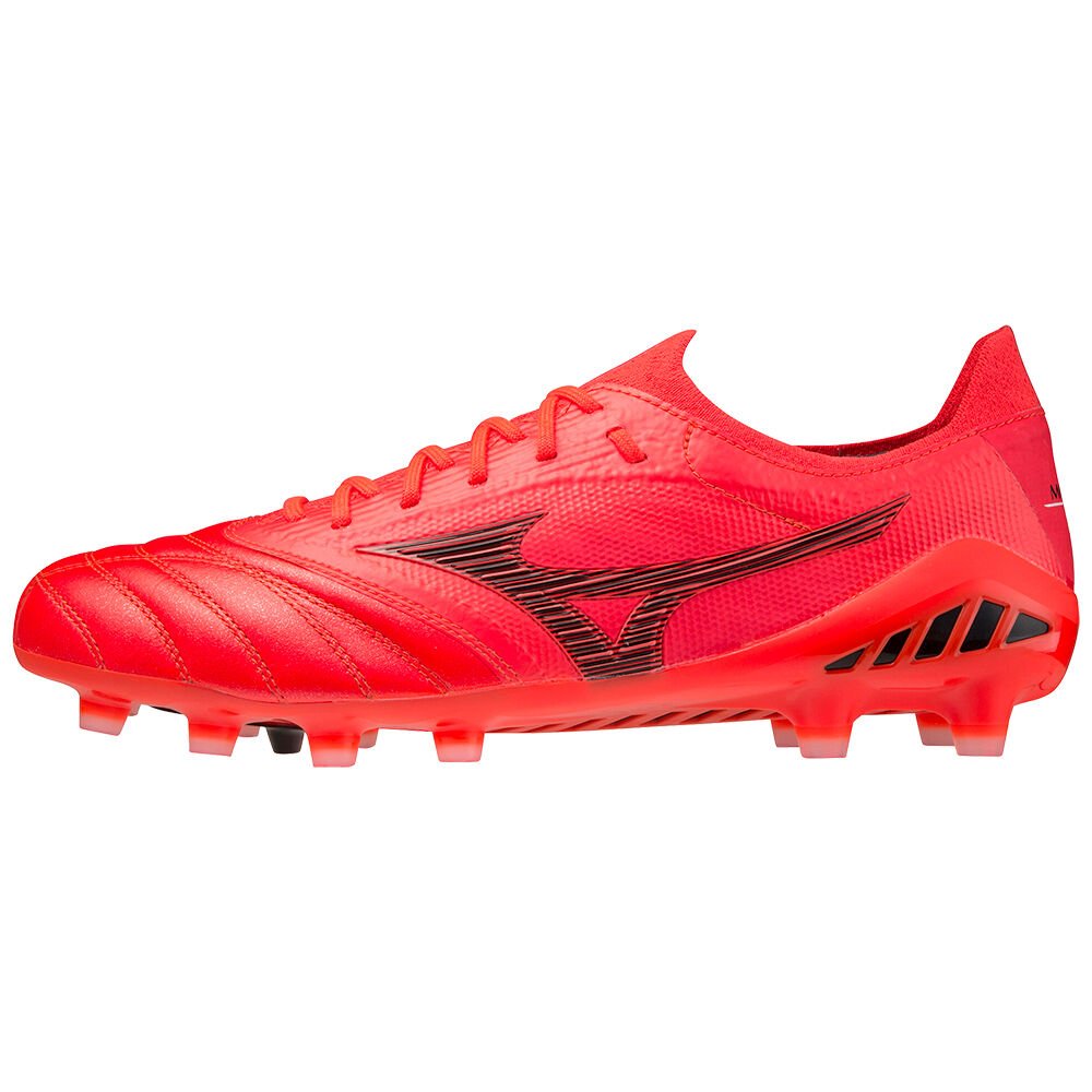 Chuteiras Mizuno Morelia Neo III Beta Japan - Mulher - Vermelhas/Pretas - XCVKP5498